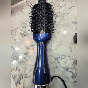 Almost Famous Blue Hair Dryer Brush